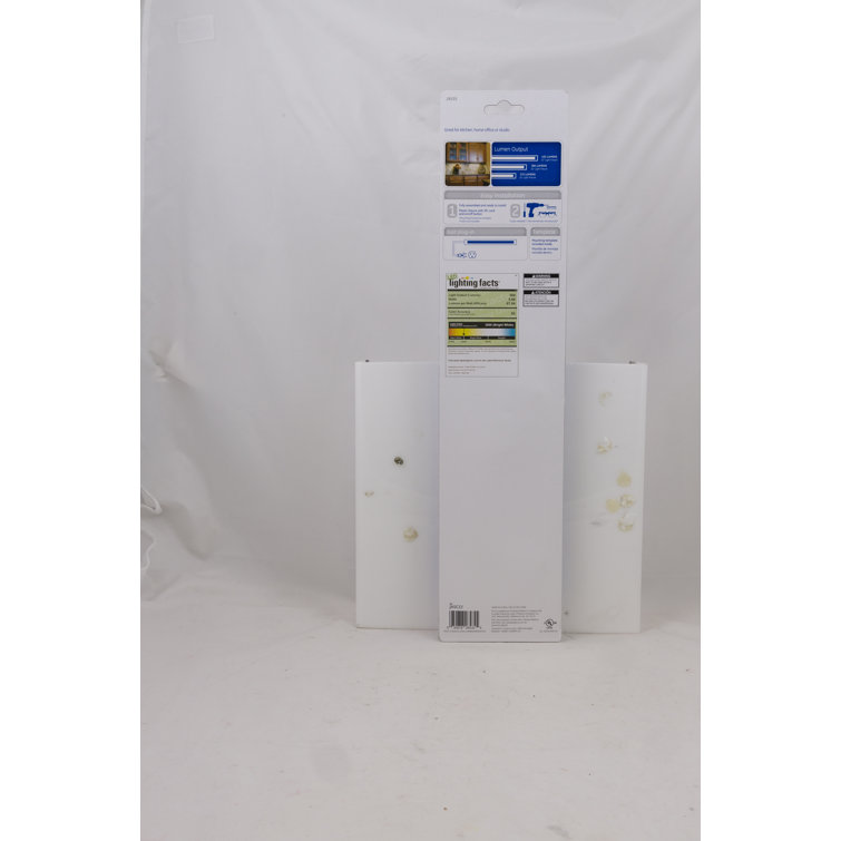 Enbrighten 16-Inch White LED Under Cabinet Light Fixture