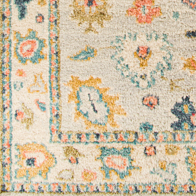 Hand-Knotted Blue Wool 6' x 9' Oriental Area Rug