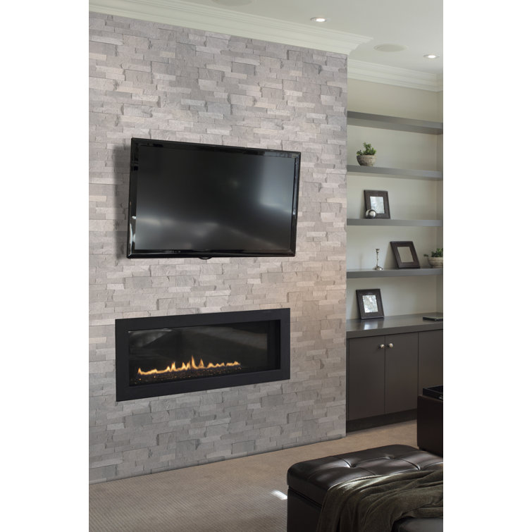Iceland Gray 6'' x 24'' Natural Stone Stacked Wall Tile