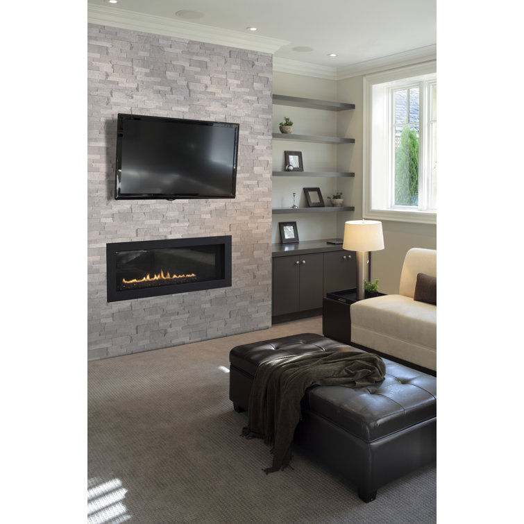 Iceland Gray 6'' x 24'' Natural Stone Stacked Wall Tile
