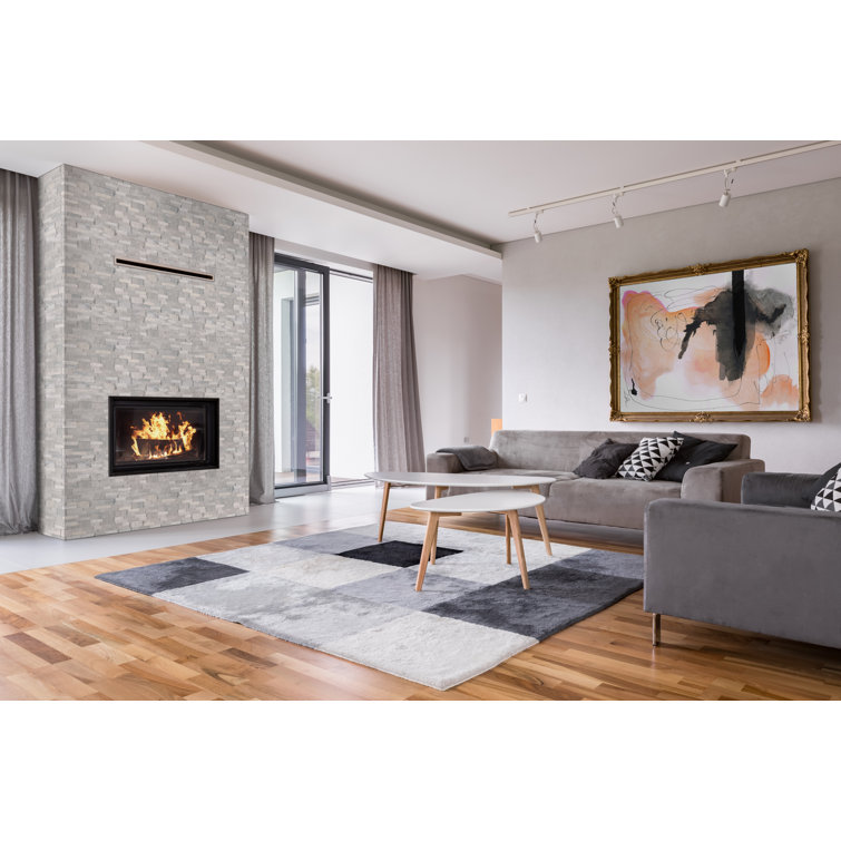 Iceland Gray 6'' x 24'' Natural Stone Stacked Wall Tile