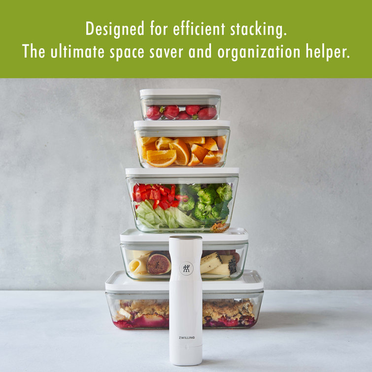 Clear Glass Airtight Meal Prep Storage Container