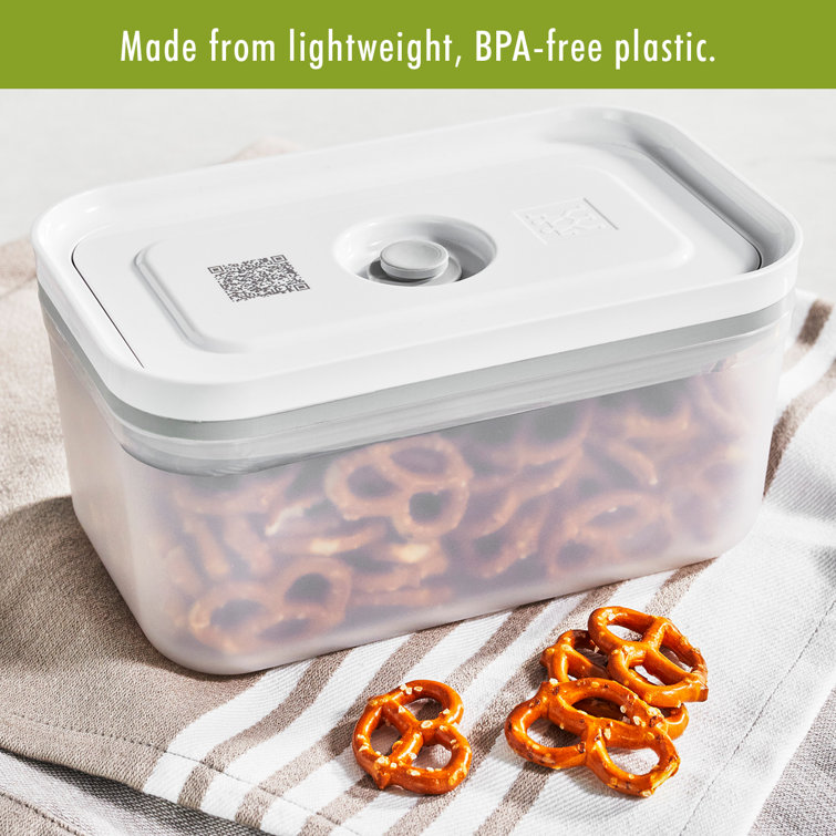 Green BPA-Free Plastic Divided Storage Lunch Box Set