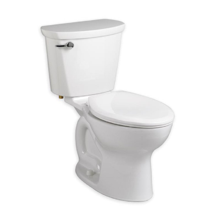 High Efficiency White Round Two-Piece Toilet