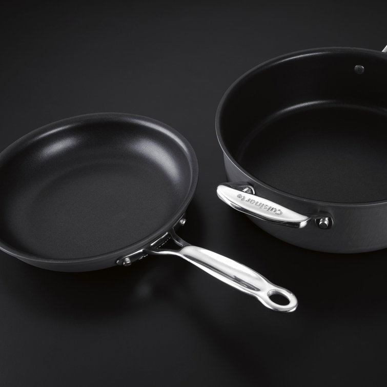 Cuisinart 11-Piece Non-Stick Hard Anodized Cookware Set with Stainless Steel Handles