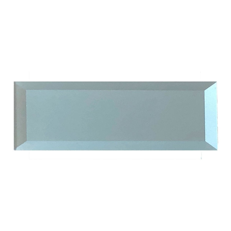 Reflections Silver Mirrored Glass Diamond Wall Tile