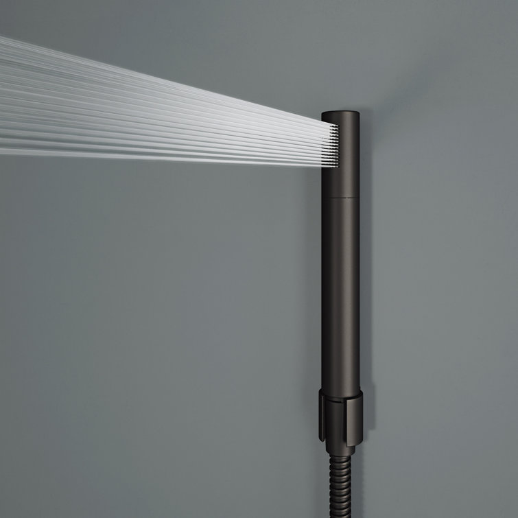 Ellington 59" Matte Black Aluminum 4-Jet Shower System