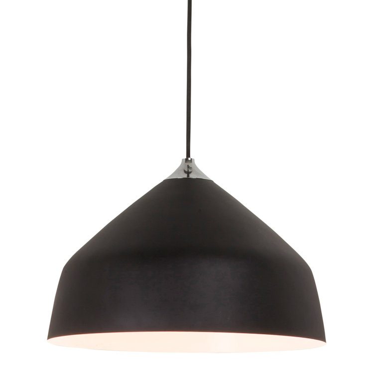 Astro Modern Matt Black Cone Pendant Light 81"x11.81"