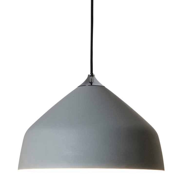 Astro Modern Matt Black Cone Pendant Light 81"x11.81"