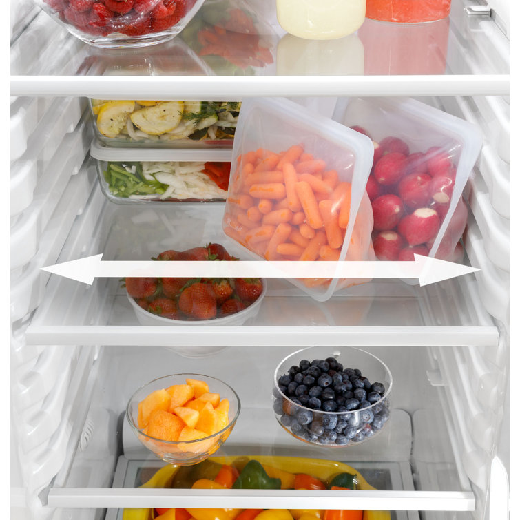 Stainless Steel 36" Smart Side-by-Side Refrigerator with Ice Maker