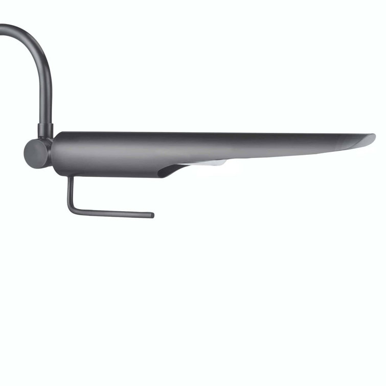 Adjustable 1-Light Oil Rubbed Bronze Desk Lamp with Clear Cord