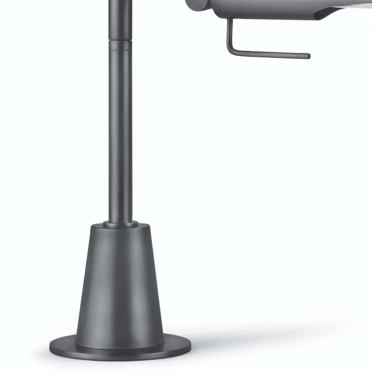 Adjustable 1-Light Oil Rubbed Bronze Desk Lamp with Clear Cord
