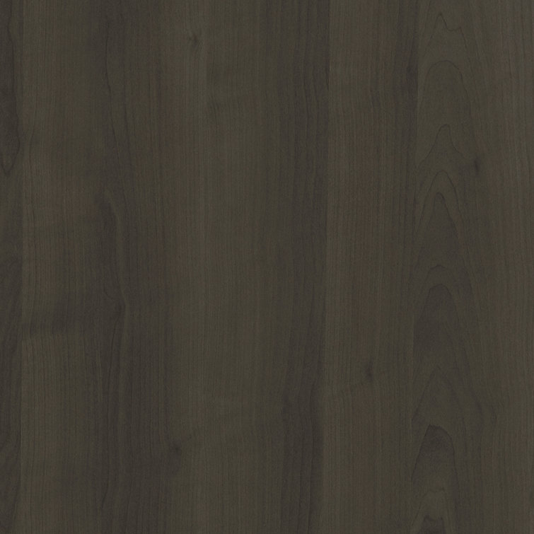 Gray Maple 2-Drawer Traditional Nightstand