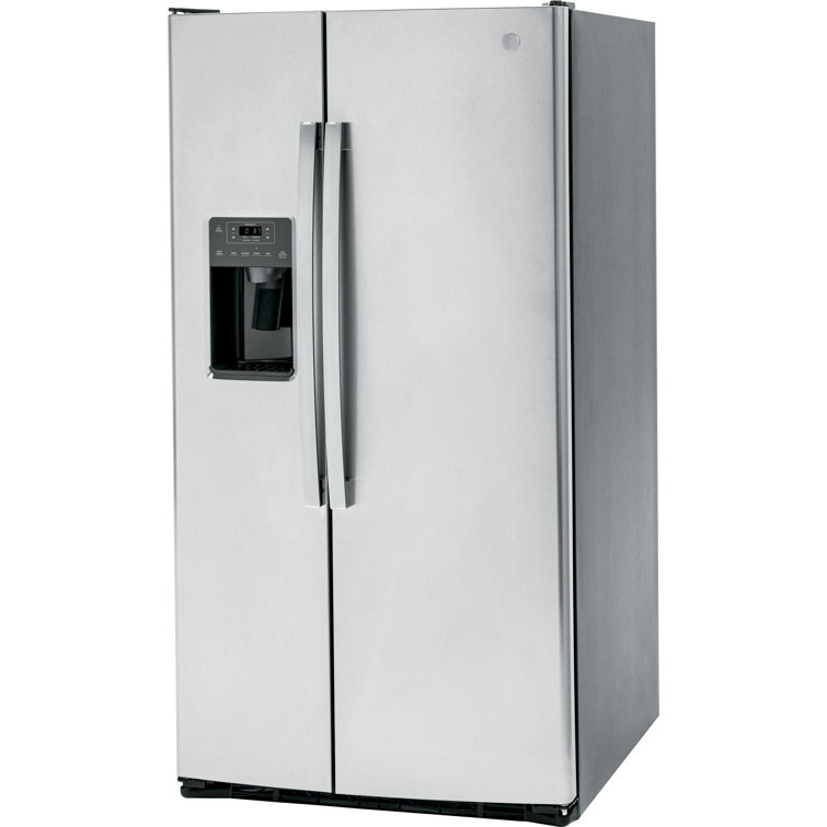 Stainless Steel 36" Smart Side-by-Side Refrigerator with Ice Maker