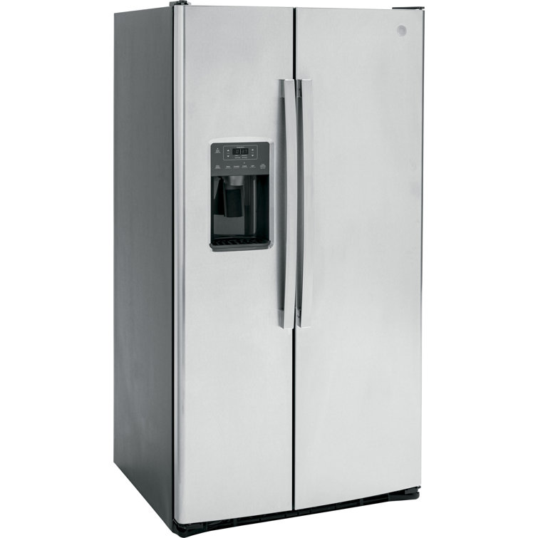 Stainless Steel 36" Smart Side-by-Side Refrigerator with Ice Maker