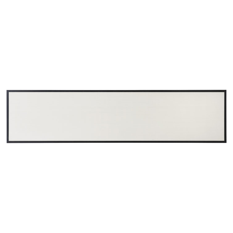 Eggshell and Onyx Two-Tone Sideboard with Nickel Hardware