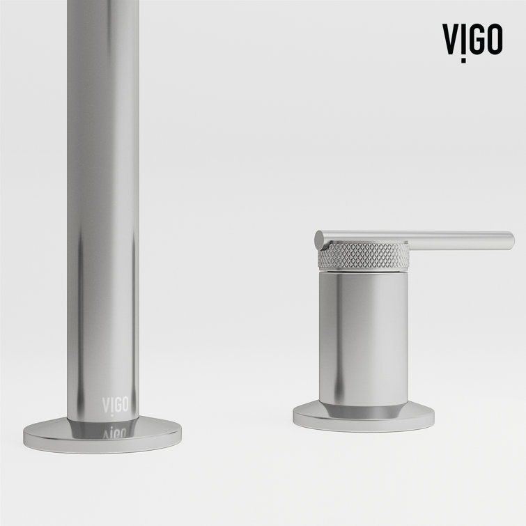 Sterling High Arc Widespread Bathroom Faucet in Chrome