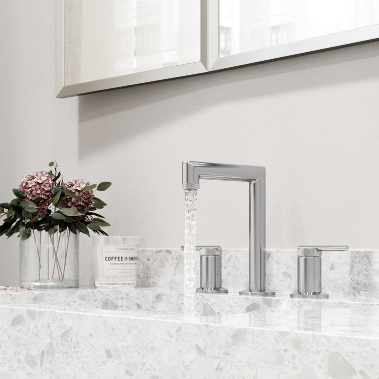 Sterling High Arc Widespread Bathroom Faucet in Chrome