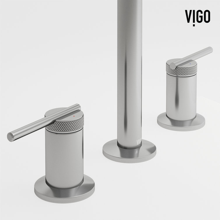 Sterling High Arc Widespread Bathroom Faucet in Chrome