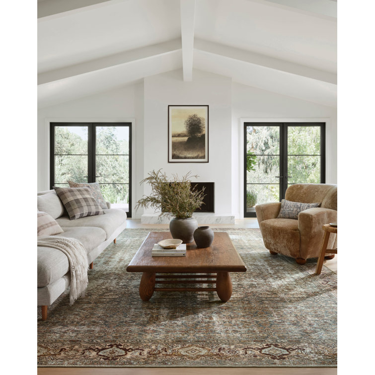 Ivory Elegance 10' x 14' Handmade Synthetic Rectangular Rug