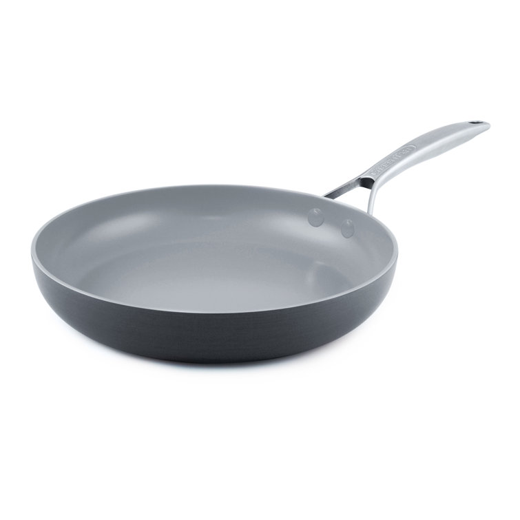 Gray 10" Aluminum Ceramic Nonstick Fry Pan