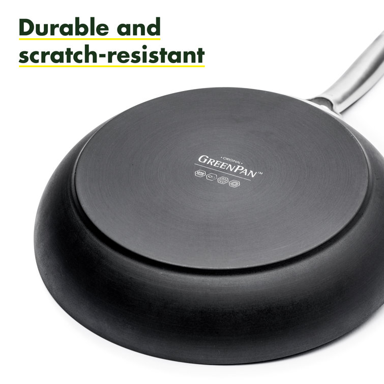 Gray 10" Aluminum Ceramic Nonstick Fry Pan