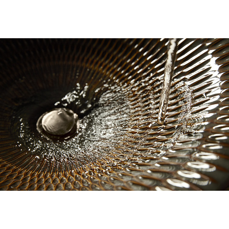 Bourbon Rutile Ceramic Above-Counter Vessel Sink