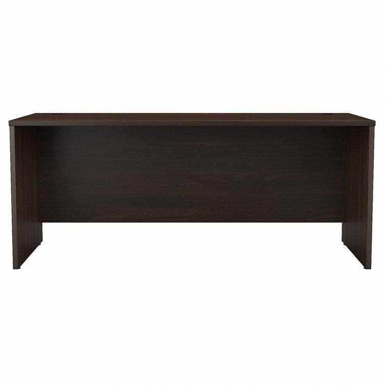 Classic Black Walnut 60'' Office Desk with Cable Management
