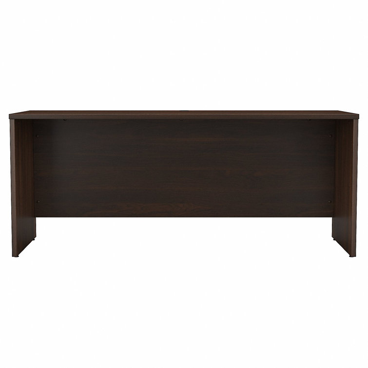 Classic Black Walnut 60'' Office Desk with Cable Management
