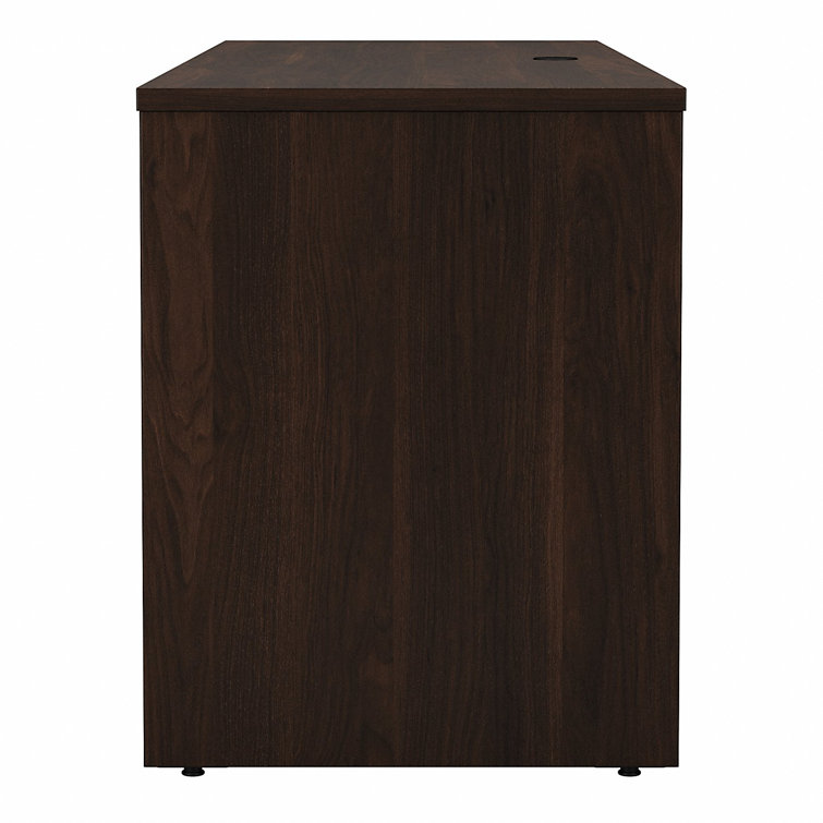Classic Black Walnut 60'' Office Desk with Cable Management