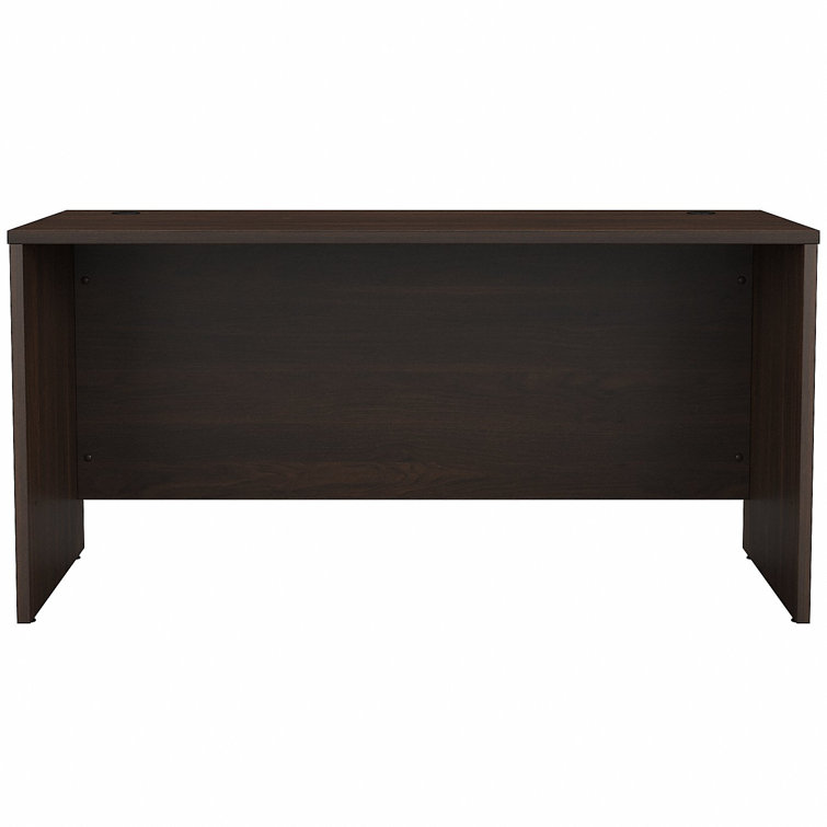 Classic Black Walnut 60'' Office Desk with Cable Management
