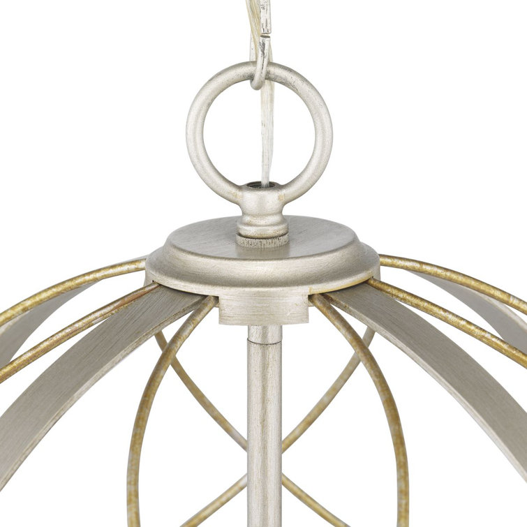 Brandywine 16" Silver Ridge and Bronze LED Pendant Light
