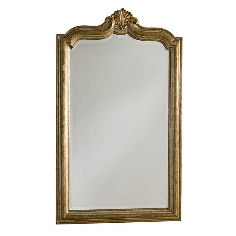 Sovereign Burnished Silver & Venetian Gold Mahogany Accent Mirror
