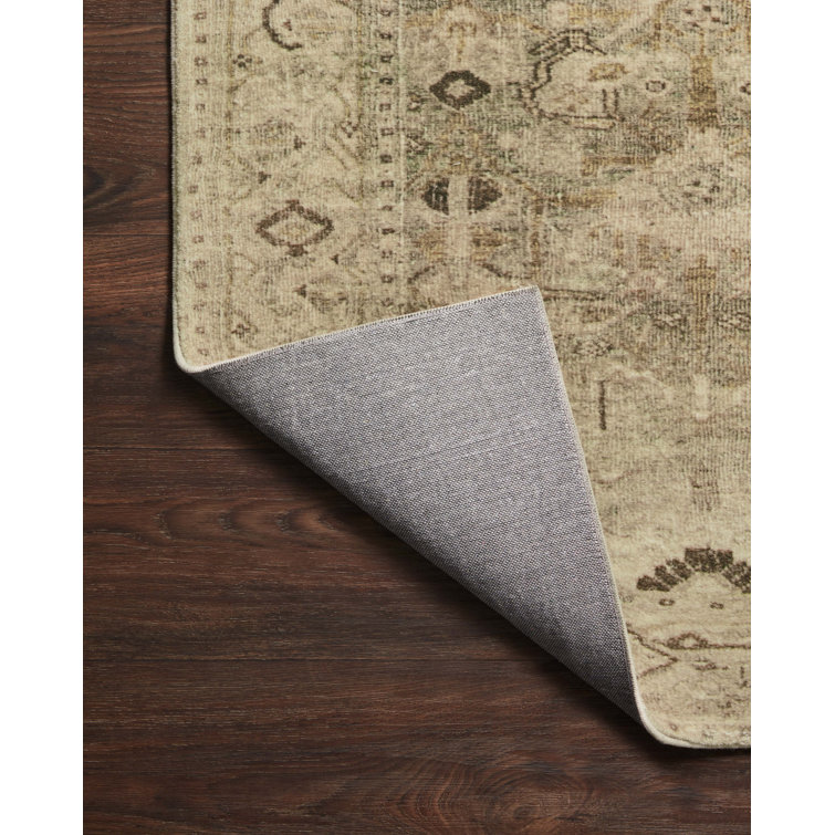 Margot 30" x 114" Antique Sage Synthetic Runner Rug