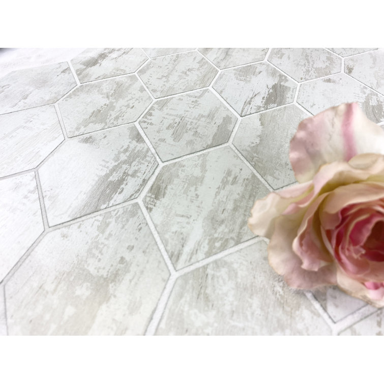 Tuscan Design 4" x 5" Glass Honeycomb Mosaic Wall Tile