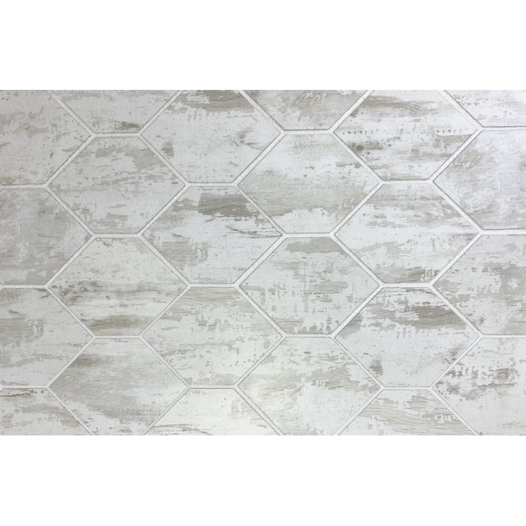 Tuscan Design 4" x 5" Glass Honeycomb Mosaic Wall Tile