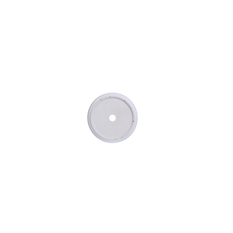 14'' Round White Ceramic Undermount Bathroom Sink