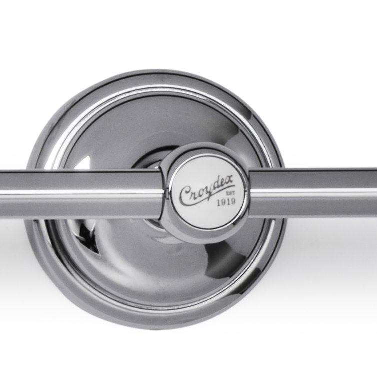 27.4'' Polished Chrome Wall Mounted Towel Bar