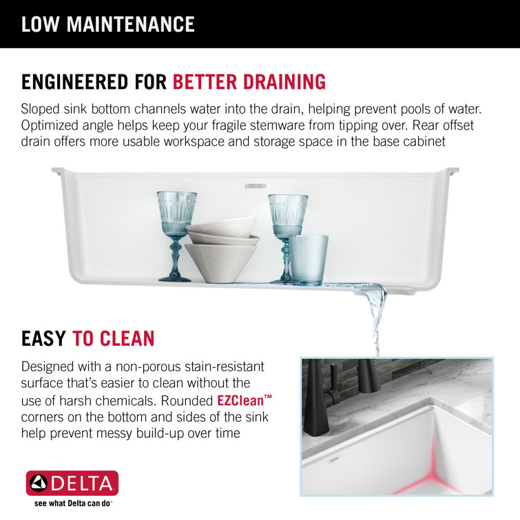 White Granite Composite Drop-in Workstation Kitchen Sink