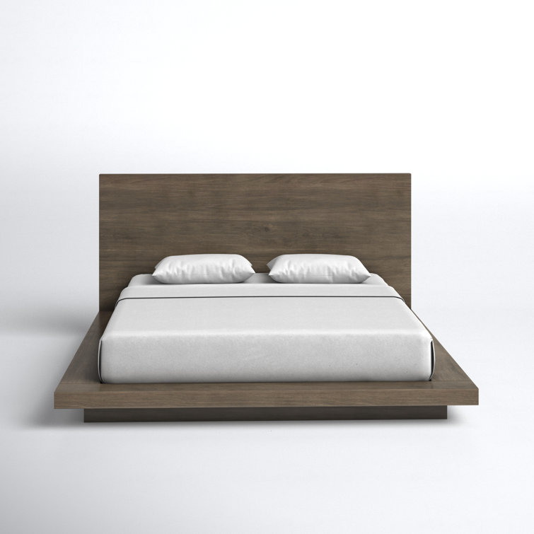 Melbourne Transitional Rustic Dark Pine California King Bed with Storage