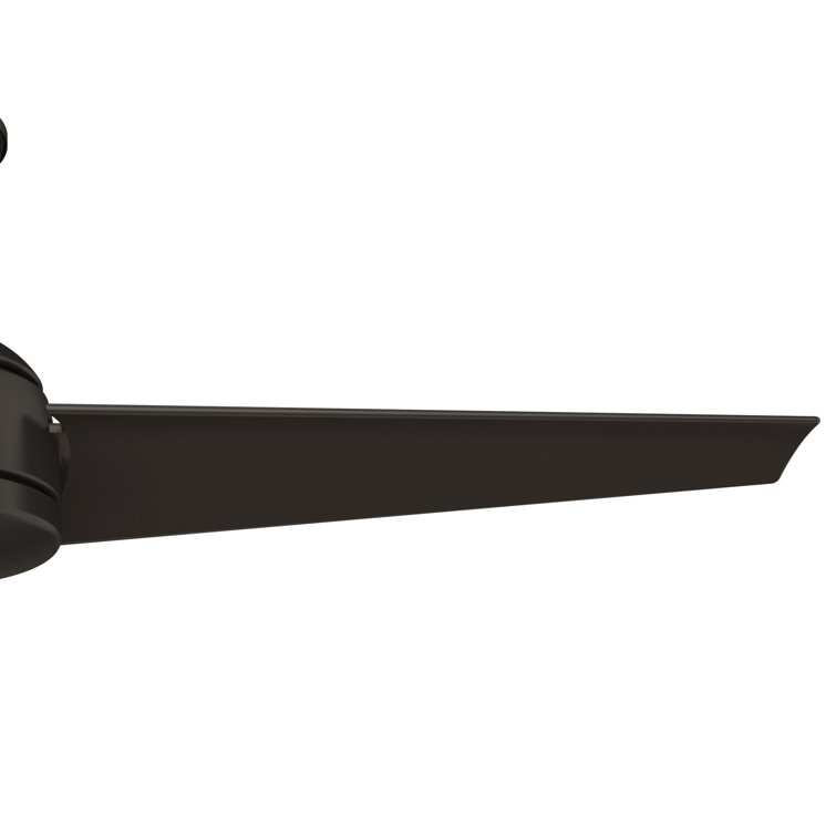 52" Premier Bronze Outdoor Ceiling Fan with Wall Control