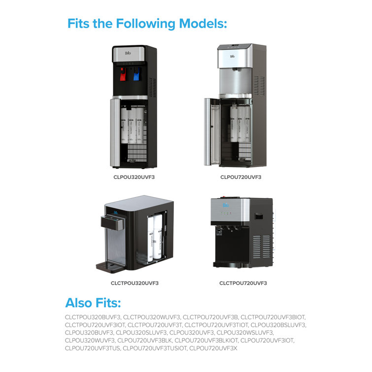 Brio Stage 3 Coconut Carbon Block Water Cooler Filter