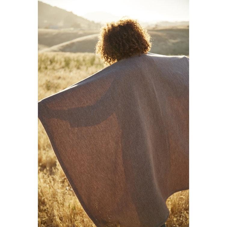 Sequoia Full-Size Organic Cotton & Wool Animal Theme Blanket