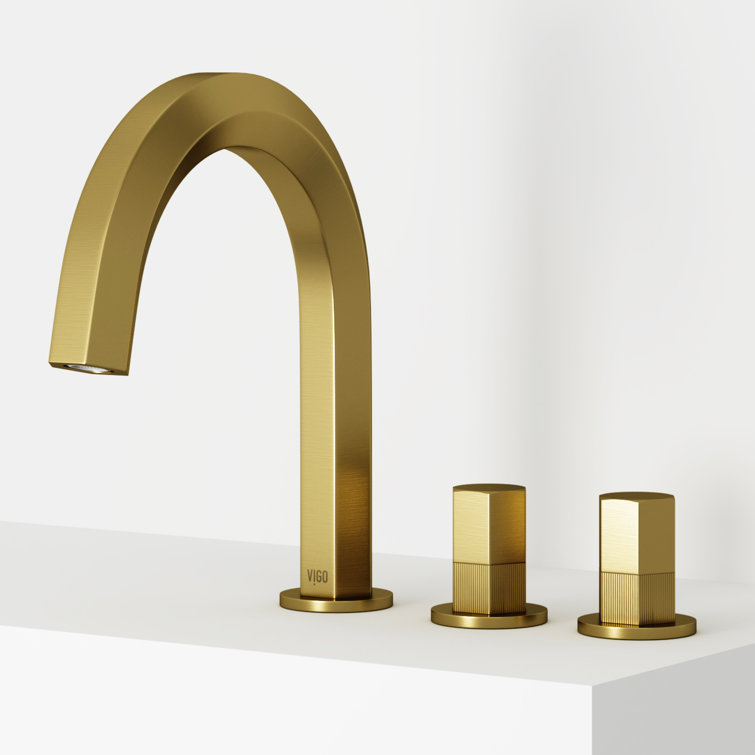 Hart Modern Chrome Dual-Handle 9" Bathroom Faucet