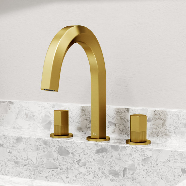 Hart Modern Chrome Dual-Handle 9" Bathroom Faucet
