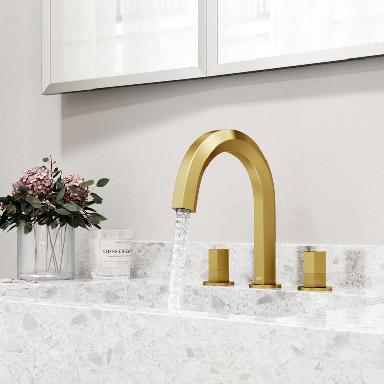 Hart Modern Chrome Dual-Handle 9" Bathroom Faucet