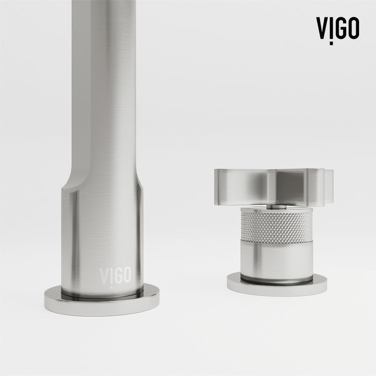 Wythe Urban Aesthetic Brushed Nickel Widespread Bathroom Faucet