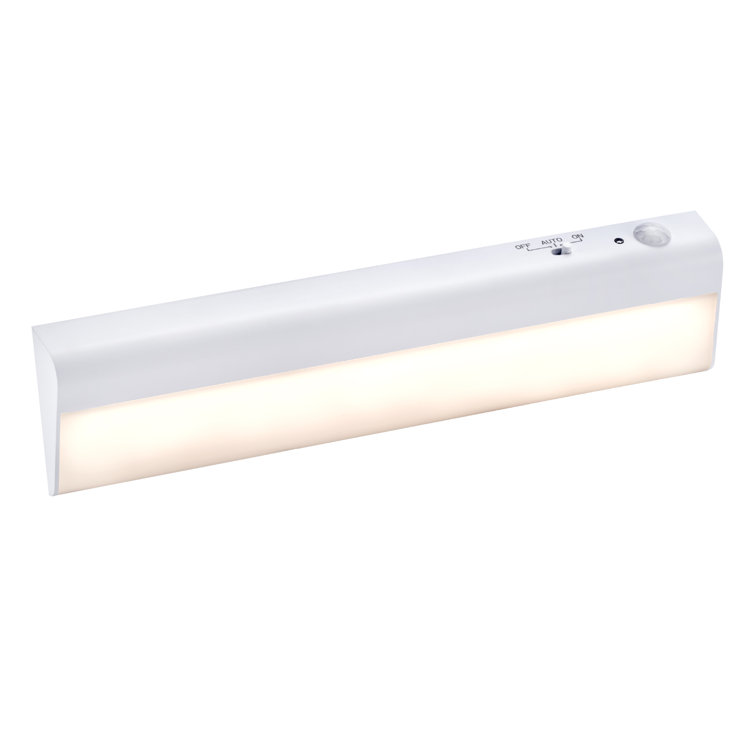White 9'' Battery Operated LED Motion Sensor Light Bar