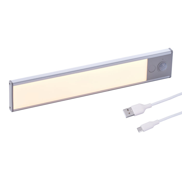 Warm White LED 9'' Rechargeable Under Cabinet Light Bar