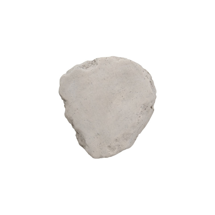 Beige Free Form Roman Stone Outdoor Coffee Table